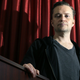 Lucien Greaves in the Satanic Temple’s Salem, MA headquarters. Photo via AP